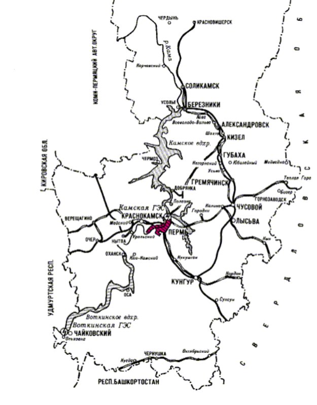 Карта г чусовой пермский край