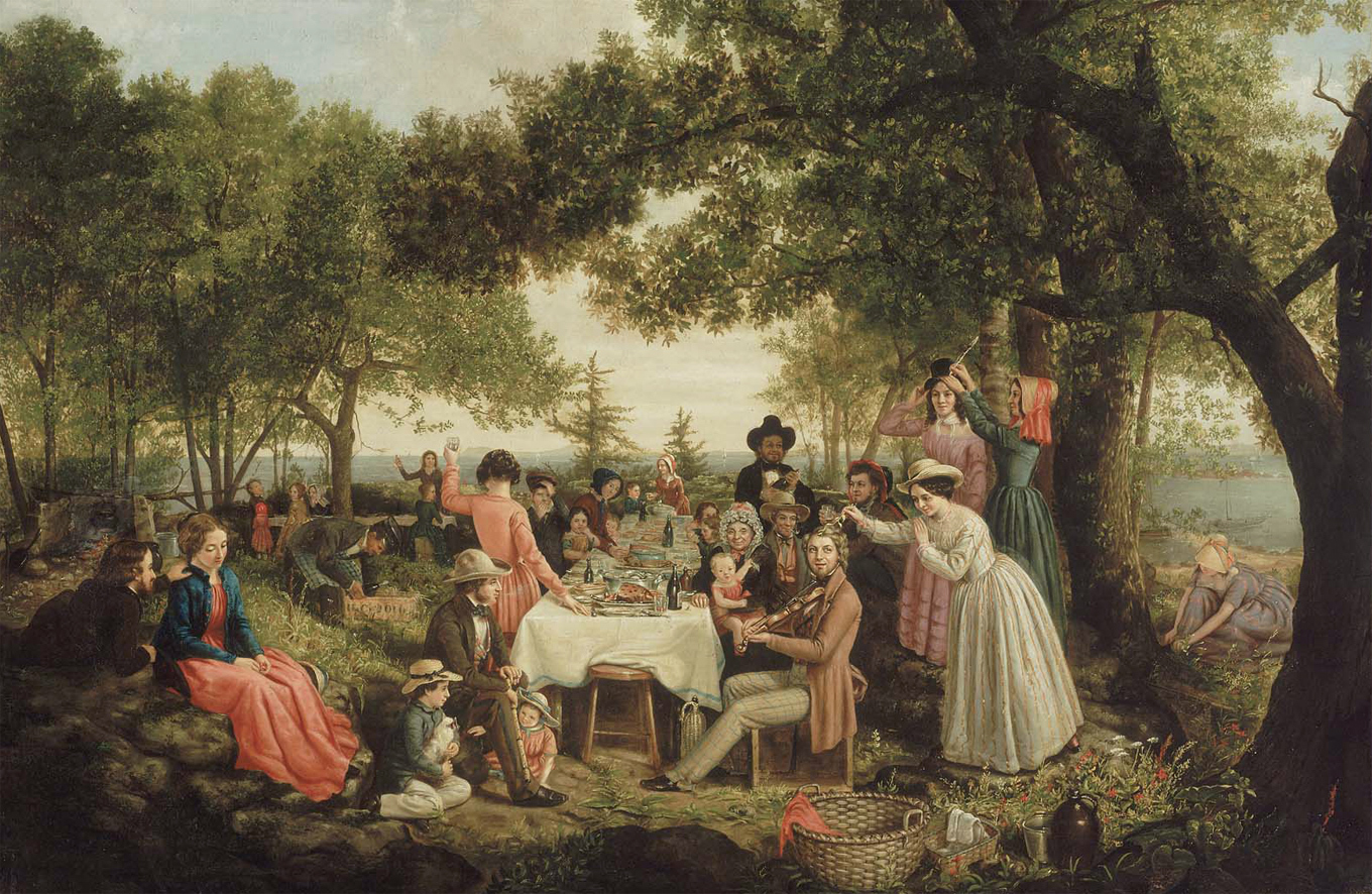 Пикник картина. Пикник 18-19 век. Англия пикник 19 века. Пикник 19 век. Пикник Америка 19 век.